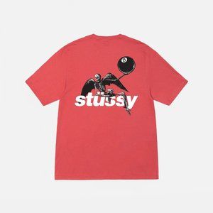 Stussy APOCALYPSE TEE - PEPPER RED